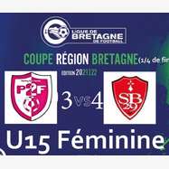 Coupe Région Bretagne U15F